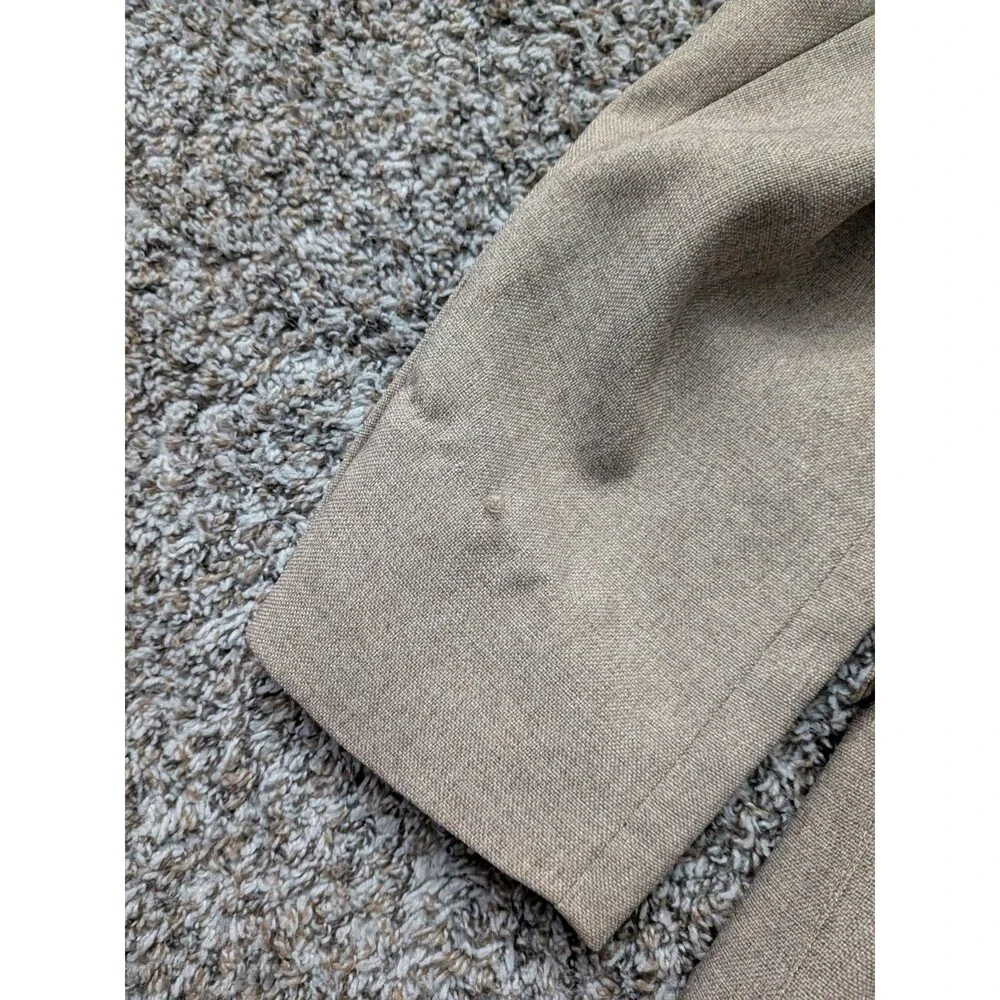 Vintage Levi's Action Suit Blazer Jacket Size 44S‎ Brown Beige Sand